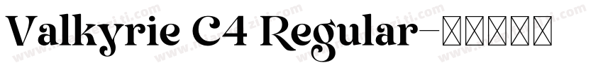 Valkyrie C4 Regular字体转换